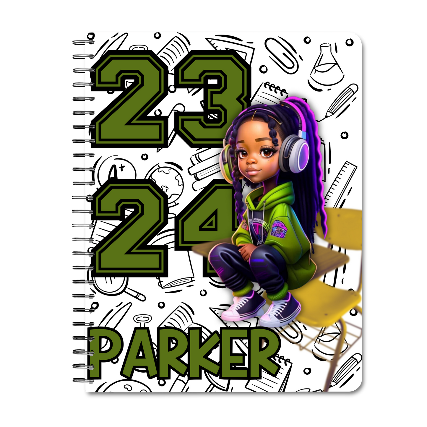 Personalized Spiral Noteboks