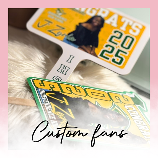 Handmade Event Fans