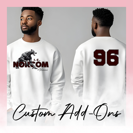 2025 ICN Homecoming Custom Add-Ons